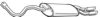 SEAT 1M6253609R End Silencer